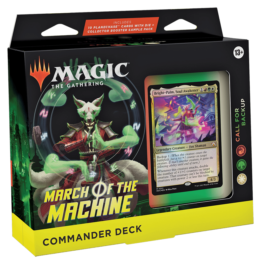 March of the Machine Call for Backup Commander Deck image 0